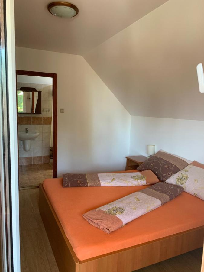 Hableany Etterem, Pizzeria Es Vendeghaz Bed & Breakfast Balatonmariafurdo Exterior photo